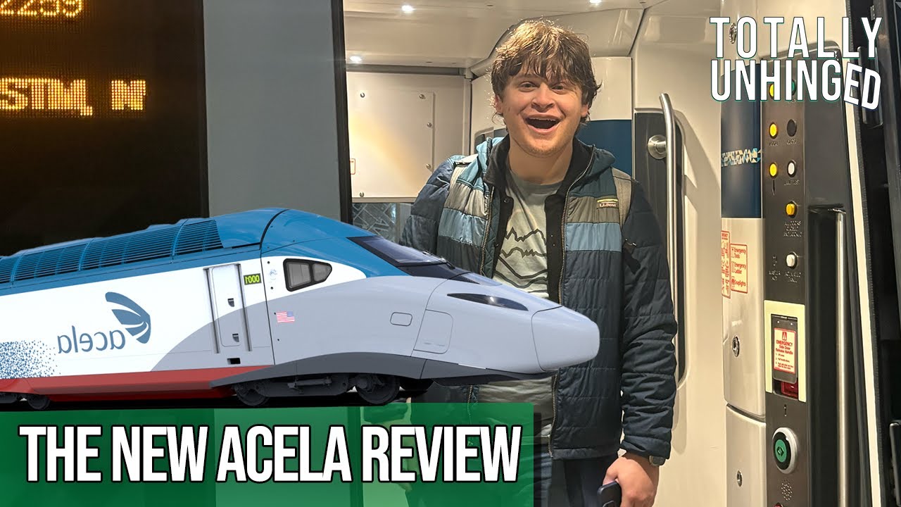 The NEW Acela Review (Business Class) - YouTube