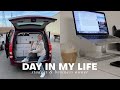 day in my life as a 19yr old business owner & college student!