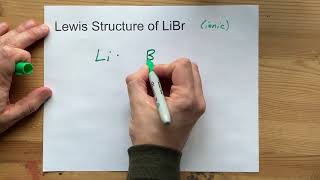 Draw the Lewis Structure of LiBr (lithium bromide)