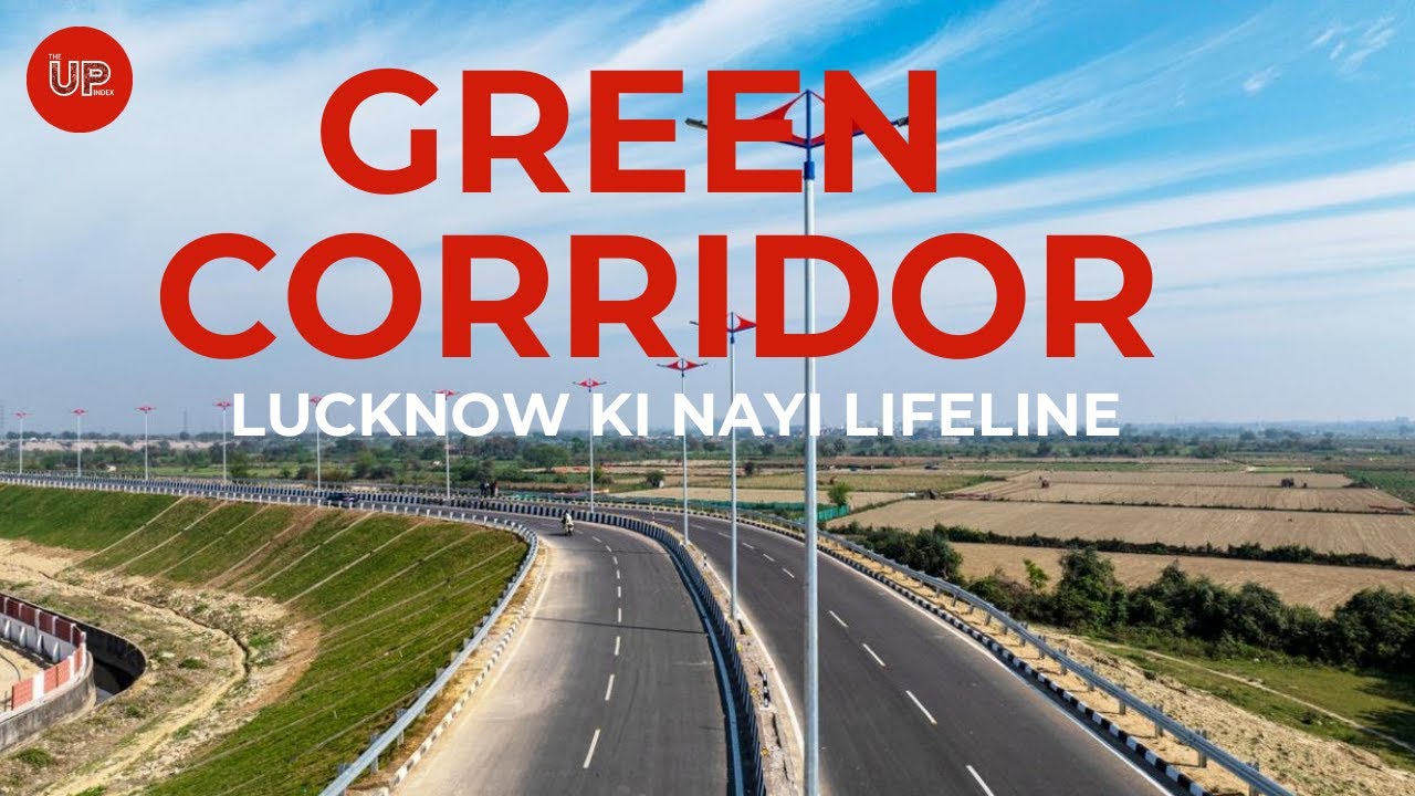 Lucknow Green Corridor | Drone Shot | Construction Update | लखनऊ ग्रीन कॉरिडोर | 