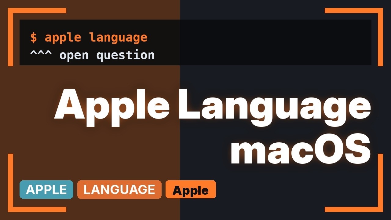 Apple Os Language Apple: OS X default input language - YouTube
