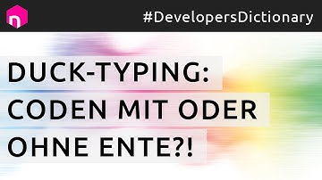 Duck-Typing: Coden mit oder ohne Ente?! // deutsch