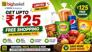 Paytm x BigBasket Free Shopping | New Grocery Loot | Working Trick screenshot 1