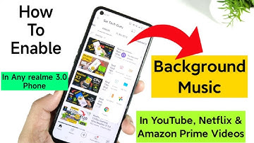 Realme Ui 3.0 Background Music Streaming How to Enable feature after Realme ui 3.0 Update 🔥🔥🔥
