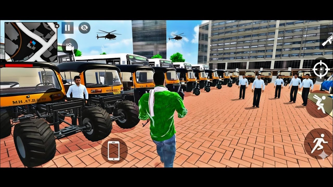 Indian Theft Auto 💥 Auto + Bullet & Police Car Modified Car Showroom Gameplay Video Android Game 🎮