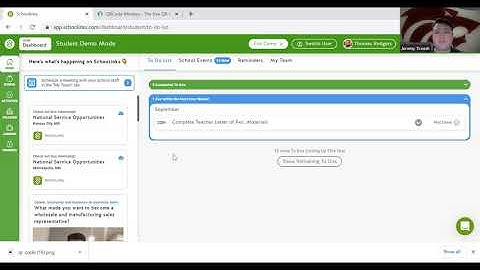 Transcripts in SchooLinks