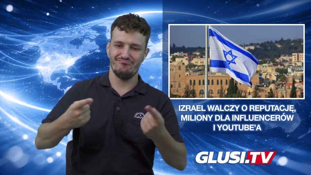 Izrael walczy o reputację, miliony dla influencerów i YouTube’a
