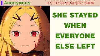 She Stayed When Everyone Else Left