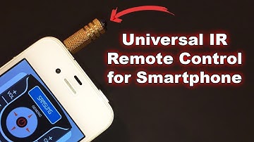 Turn Any Smartphone into Universal Remote Controller (IR DIY Blaster)