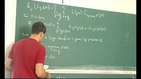 Lecture 01, part 3 | Pattern Recognition