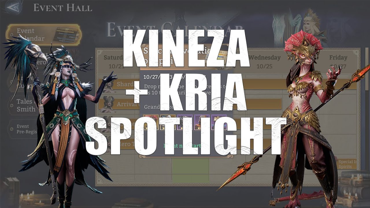 KINEZA + KRIA SPOTLIGHT [Watcher Of Realms]