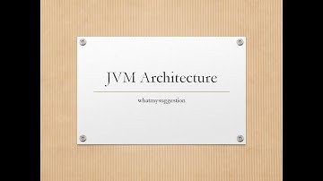 Java JVM Architecture and First Program In Depth Explanation.