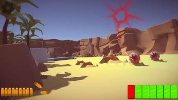 Testing a Slow Motion effect in On Rails Shooter