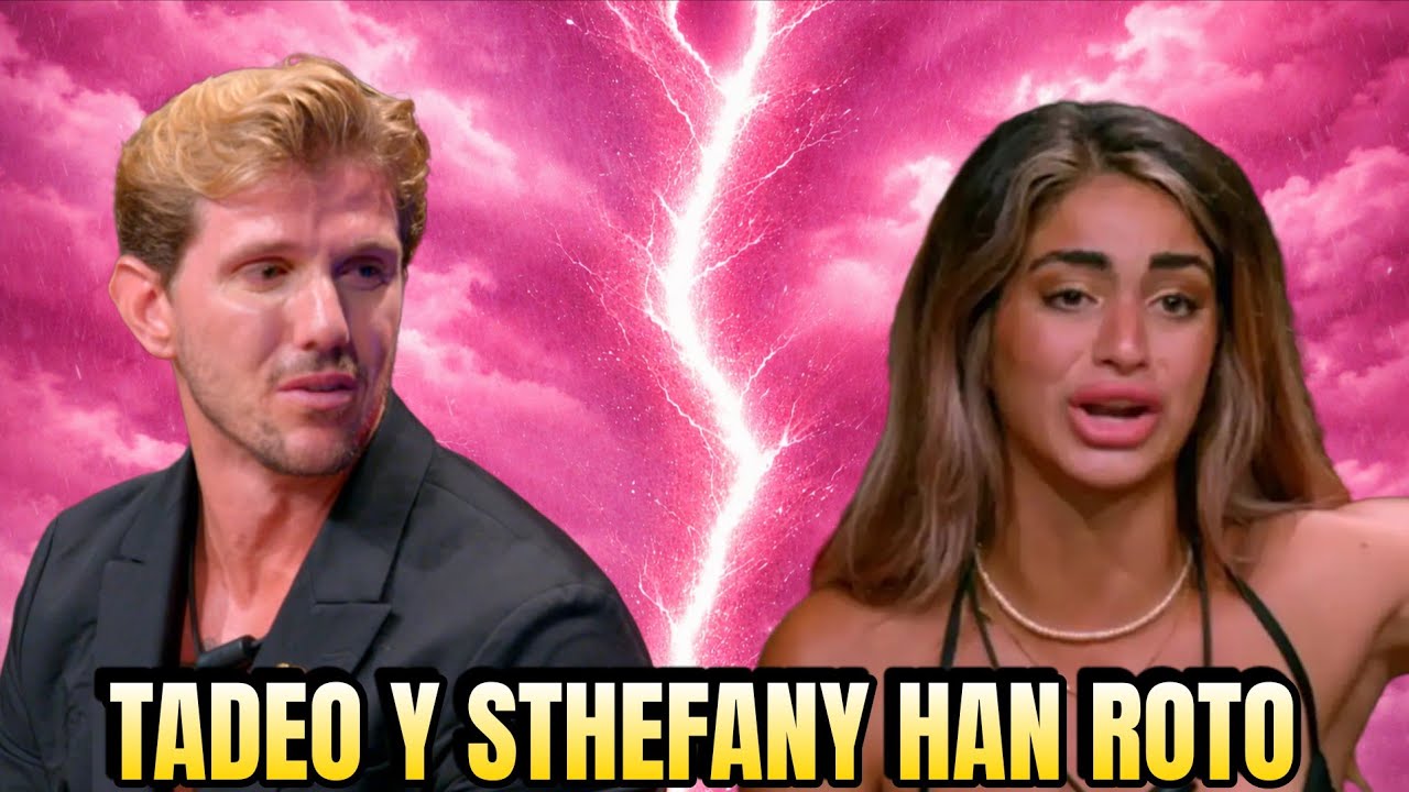 Tadeo y Sthefany HAN ROTO 💔 El emotivo comunicado de Tadeo