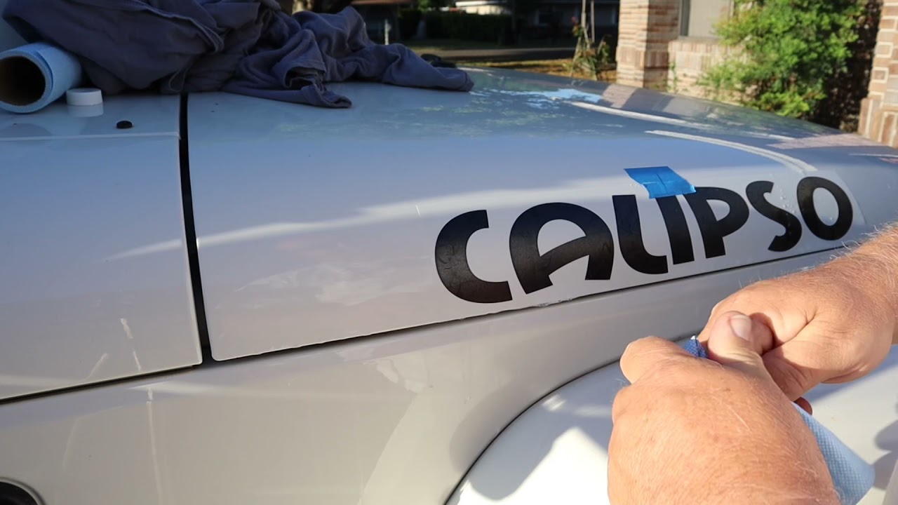 Applying decals with soapy water YouTube