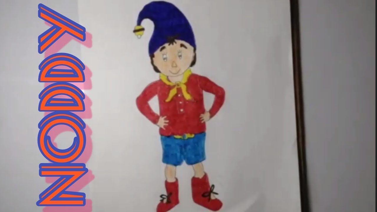 How to draw Noddy | Tutorial