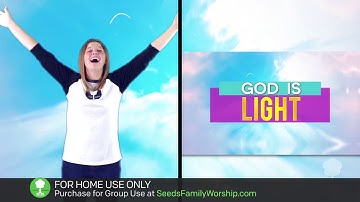 1 John 1:5-7 - God Is Light (Hand Motions)