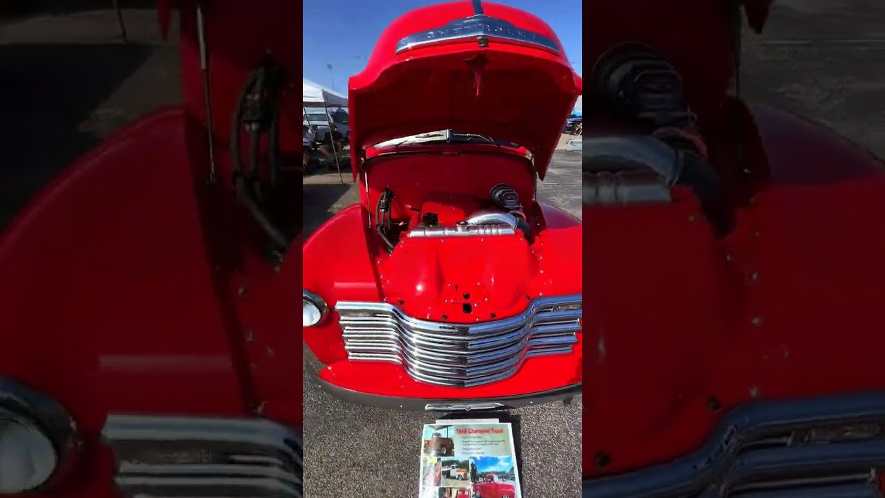Beautiful 48 Chevy truck at C10 nationals. 