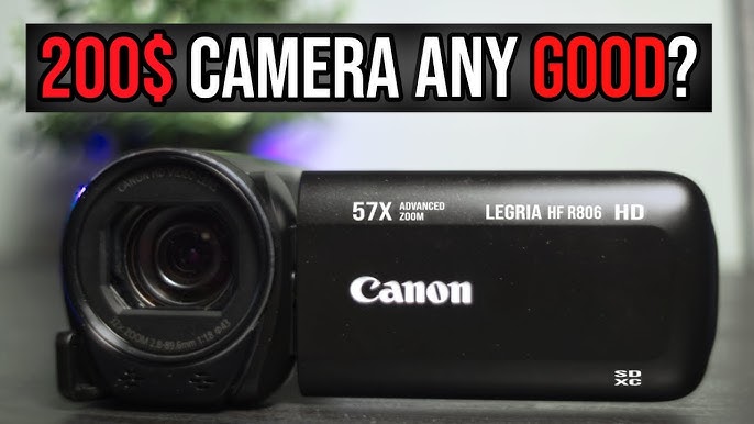 Im Test: Canon Legria HF R706 Camorder - Viel Video für wenig Geld - Review  - YouTube