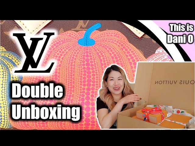 LV x YK Double Unboxing  Speedy 20 and Pumpkin Coin Purse