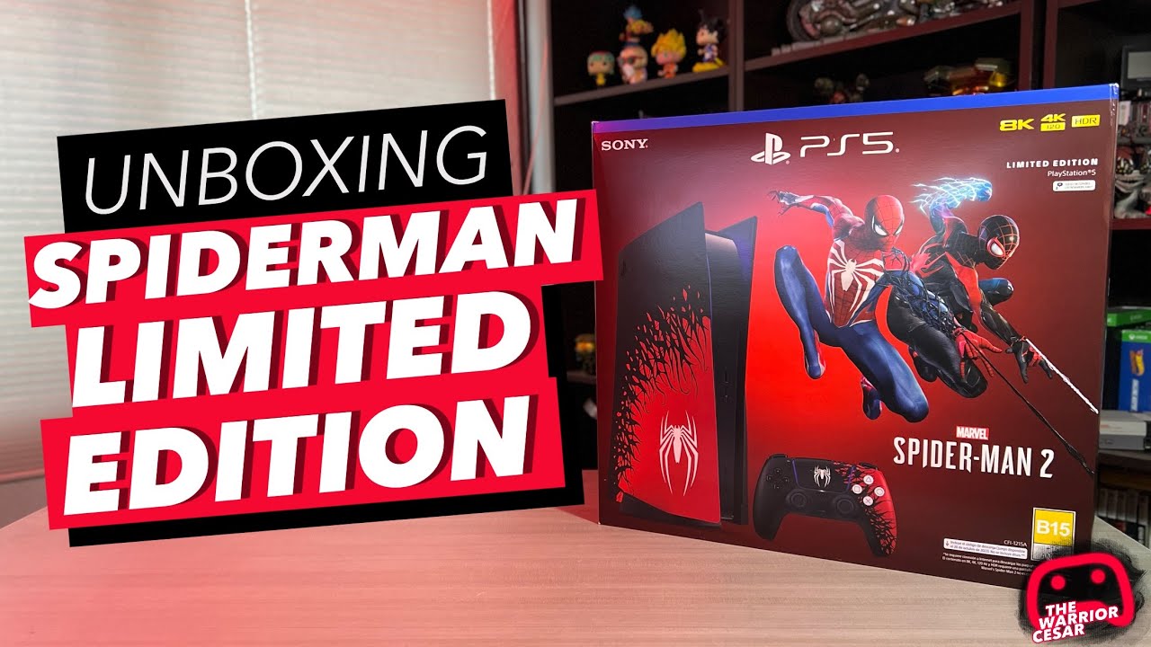 Unboxing PS5 Edición Spiderman 2 en Español (MX) 