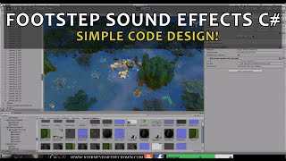 Footstep Sound Effect Unity 3D C#