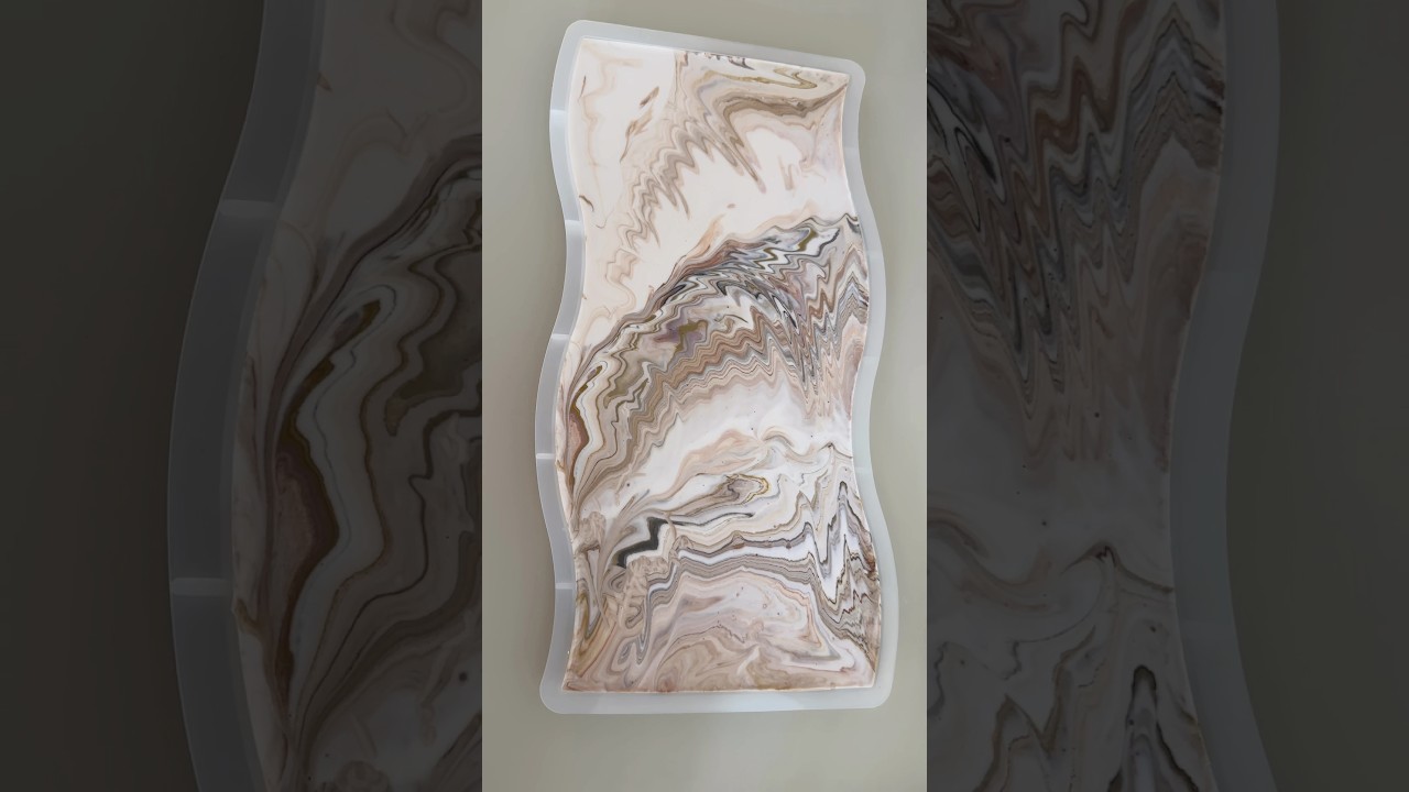 It’s a perfect marble effect😍   