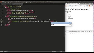 Cómo Utilizar la Directiva ng-repeat, Tutorial de Angular en Español