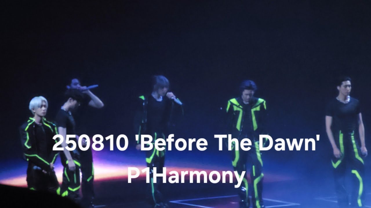 250810 P1Harmony  'Before The Dawn'
