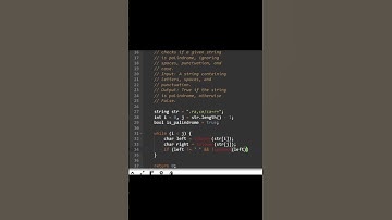Check palindrome with constraints #dailycode #dailycoding #codingchallenge #codingchallenges #code
