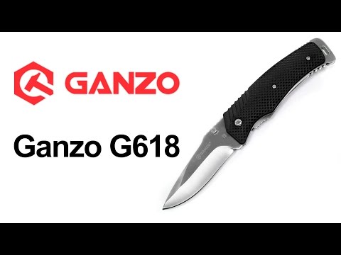 Ganzo G618 — складной нож — видео обзор 130.com.ua