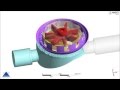 Fluid mechanics in a multi jet impeller water meter