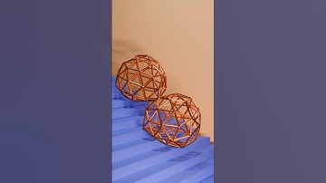 Rolling Down | Blender Animation #satisfying #loop #blender3d