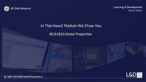 SC-1005 l IEC61850 Global Properties v1