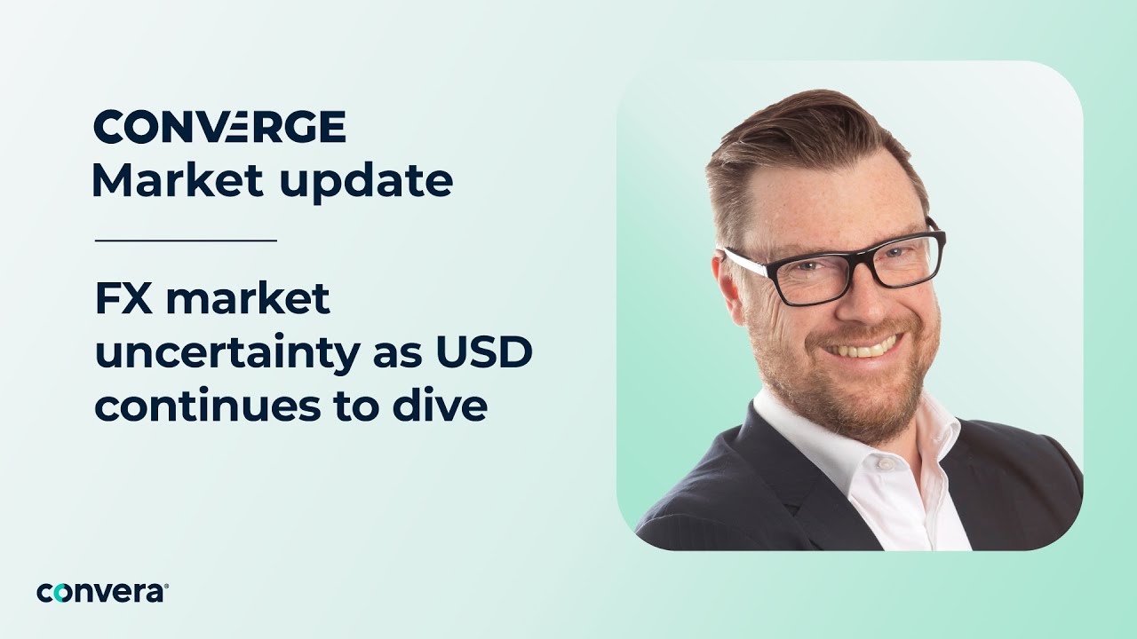 FX market uncertainty as USD continues to dive | Converge Podcast