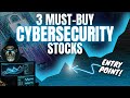 Top 3 cybersecurity stocks mustbuy now