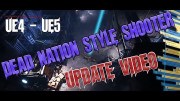 UE4 & UE5 - Dead Nation Style Top Down Shooter Update(minor changes)