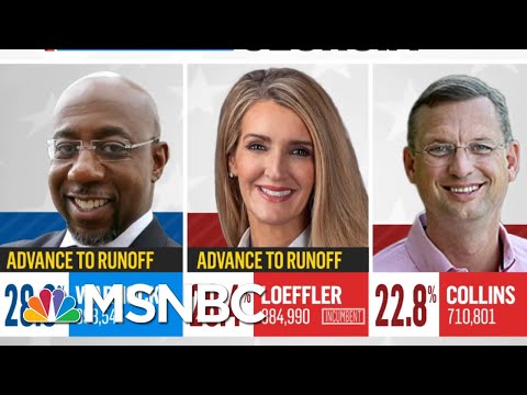 Warnock, Loeffler Set To Face Off In Georgia Senate Race Runoff | MSNBC