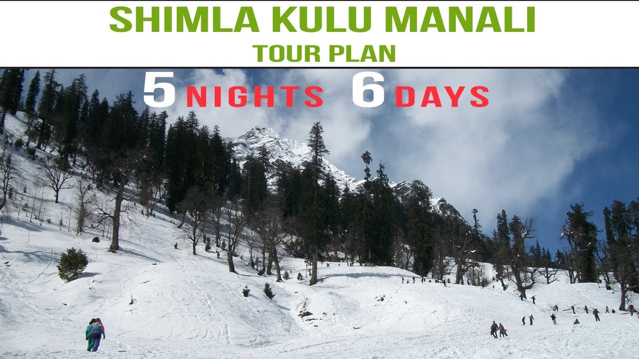 shimla manali tour package from gujarat