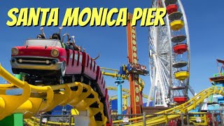 Santa Monica Pier Rides | Pacific Park (Everything in 8 minutes)