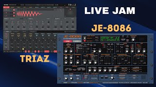 Raw Live Session: TRIAZ Drums & JP-8000 Emulator