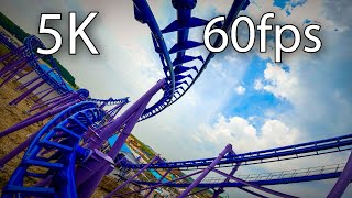 Nopuko Air Coaster front seat on-ride 5K POV @60fps Lost Island Theme Park