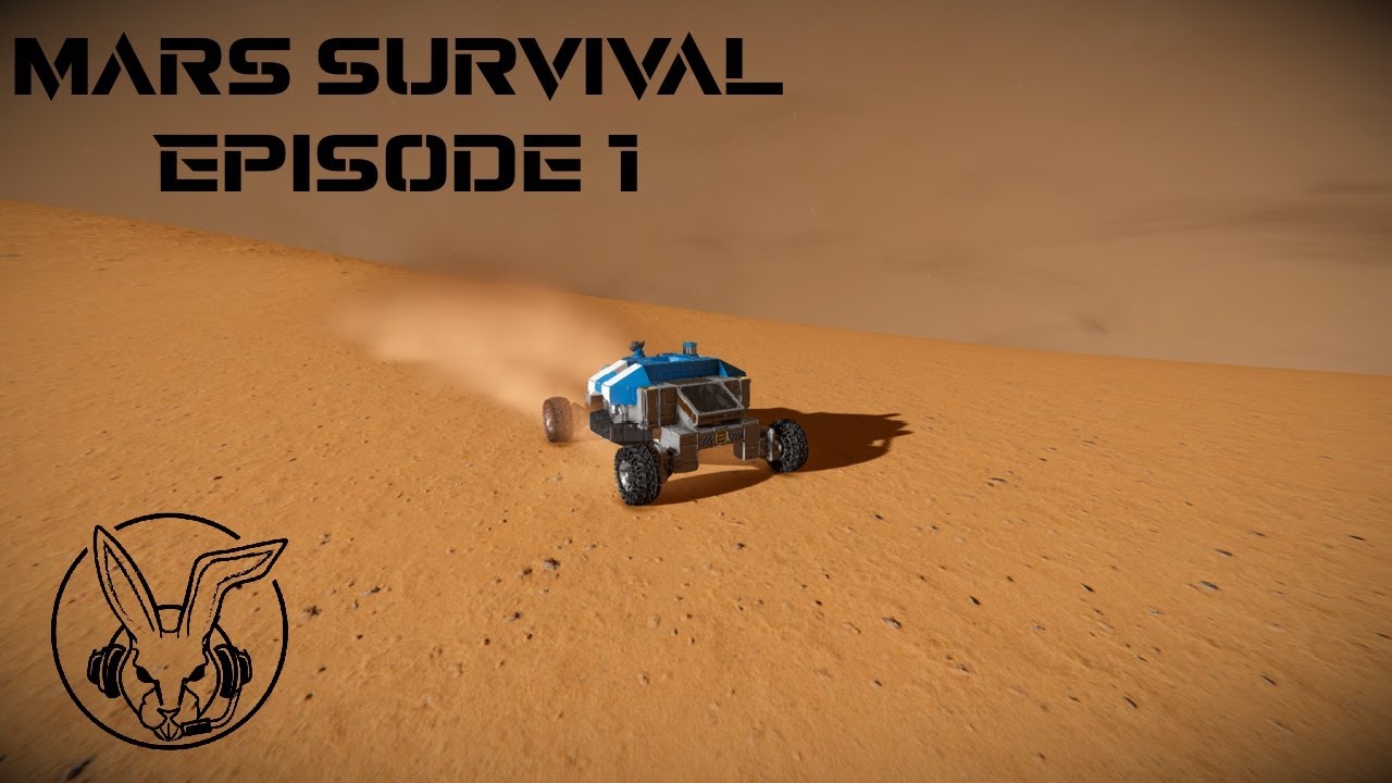 Space Engineers Mars Survival (Episode 1) - Welcome to the Desert - YouTube