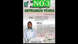 lagu kampanye PKB provinsi Papua barat seprianus Yesba
