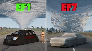 BeamNG Drive: TORNADO VEHICLES vs TORNADO LEVELS! pt.30