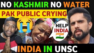 INDIA COUNTERS PAK AT UNSC ON KASHMIR ISSUE , PAK PUBLIC REACTION ON INDIA REAL ENTERTAINMENT TV