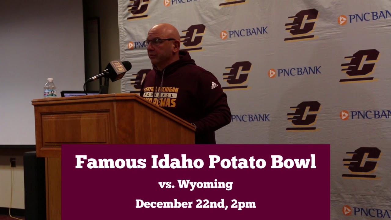 mt. pleasant tx CMU Football Bowl Announcement