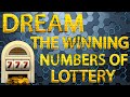 Dream the winning numbers of lottery  win the lottery meditation music  lucky frequency 777