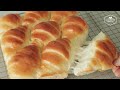 쫄깃 폭신한 밀크롤~ 우유 모닝빵 만들기 : Extremely Delicious! Milk Bread : Dinner Rolls Recipe | Cooking tree