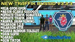 BUSSID V3.3.3 MOD SOUND SCANIA REM SPOK SPOK TRAFIK SUMATERA-JAWA BARU REM TULULUT